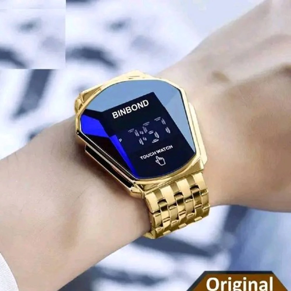 BINBOND Quartz men’s watch trend market watch style locomotive concept watch men