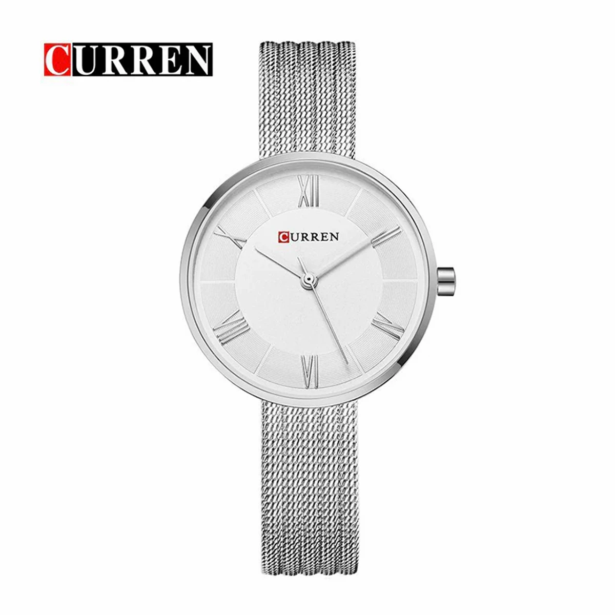 CURREN 9020 Quartz Ladies Stainless Steel Bracelet Watch